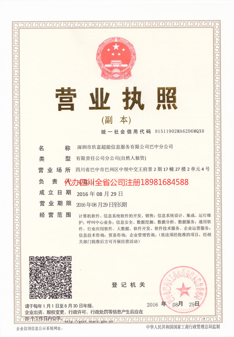 桐城桐城玖富超能信息服务有限公司